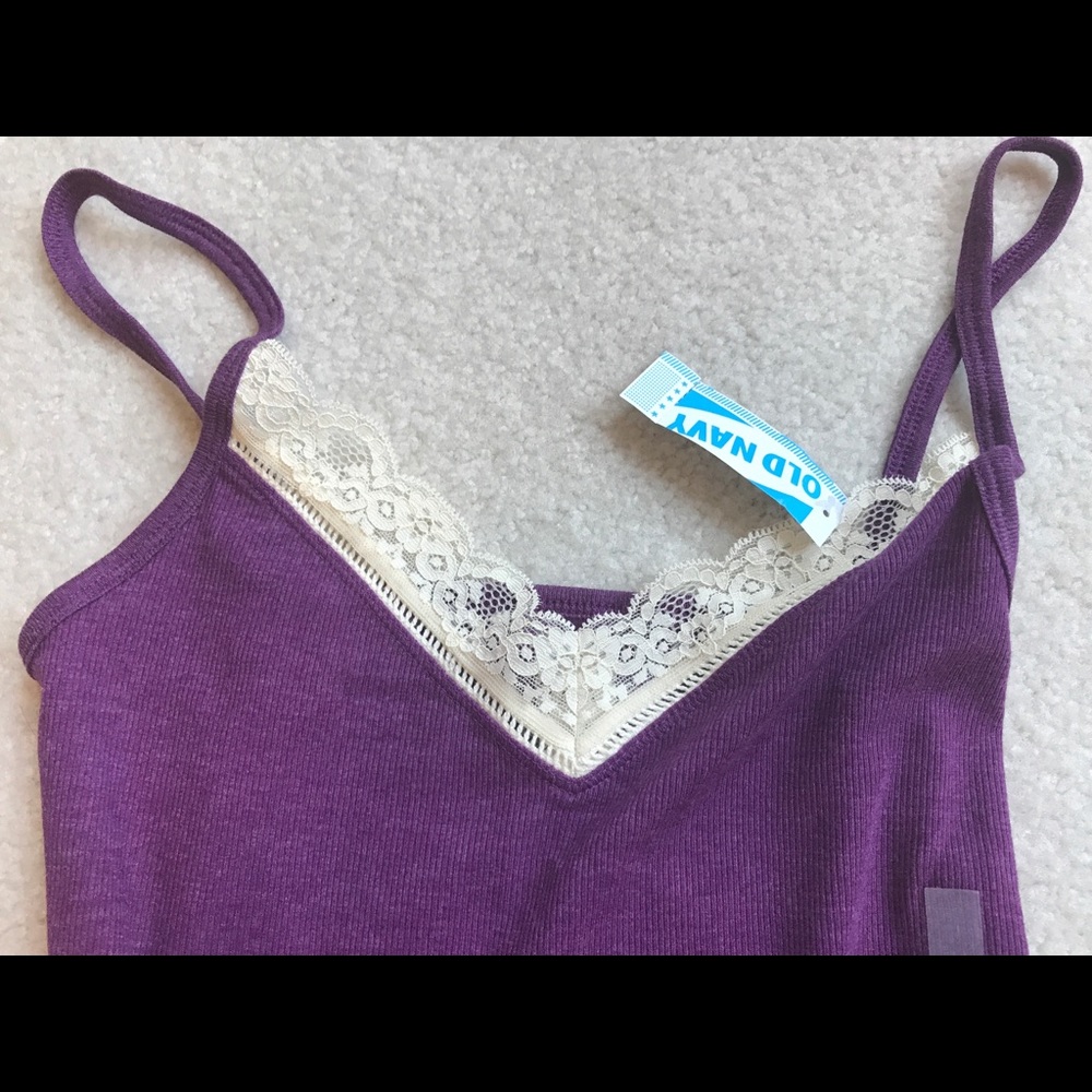 Old Navy purple tank